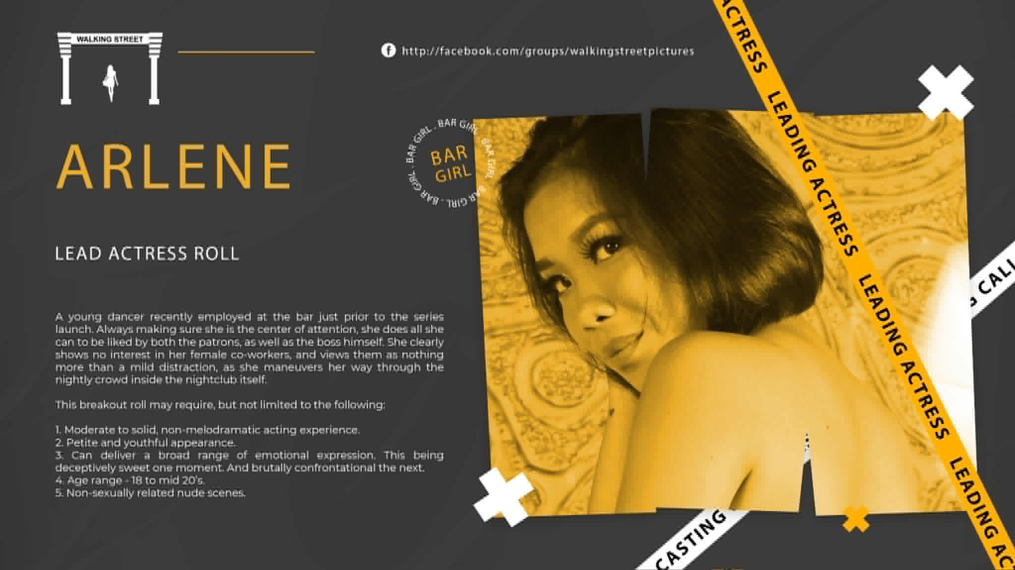 Arlene — lead actress role